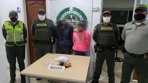 Camuflado en un pan:Policía de Cundinamarca incautó estupefaciente tipo bazuco