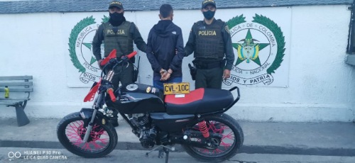 Capturado en flagrancia por delito de falsedad marcaria en Mosquera, Cundinamarca