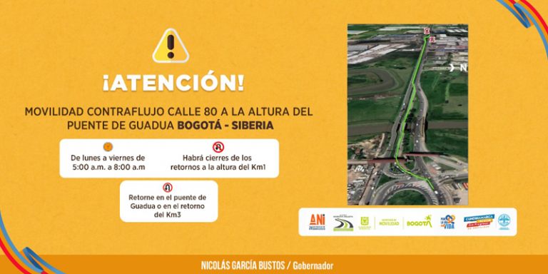 Este lunes arranca medida para mejorar movilidad en el corredor de la calle 80