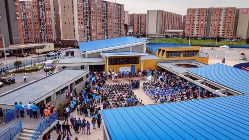 Inauguran nuevo mega colegio público en Madrid, Cundinamarca