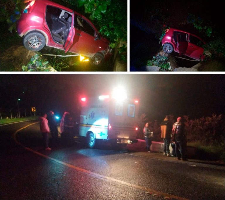 Accidente en la vía Zipacón – Cartagenita. Ocupantes del Aveo accidentado son de Madrid, Cundinamarca