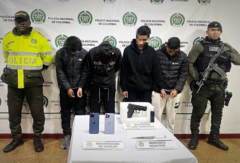 Capturadas 4 personas por robo de teléfonos móviles gracias a la denuncia ciudadana