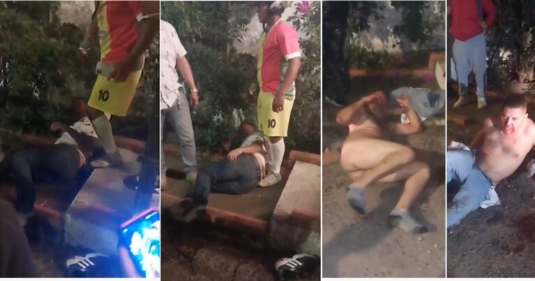 Comunidad en Villeta se tomó la justicia por mano propia y golpeó a presunto ladron