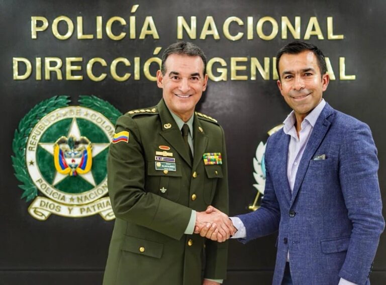 Respaldo y compromiso de la Policía Nacional con el orden público de Cundinamarca