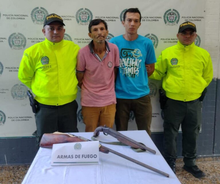 Capturados dos sujetos en Villeta por robo a turistas en fincas