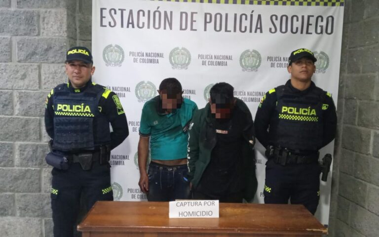 En Madrid, Cundinamarca, fueron capturados presuntos asesinos.