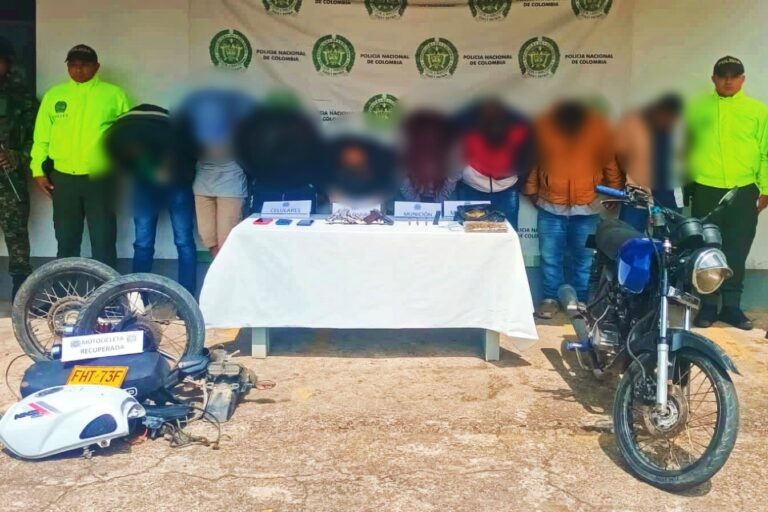 Desmantelada red criminal ‘Los Sombras’ en Fusagasugá