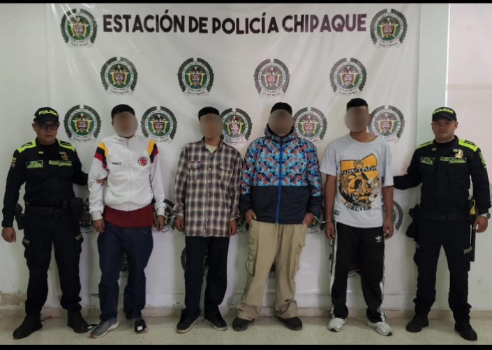 18 personas fueron capturadas por el Departamento de Policía Cundinamarca durante el fin de semana.