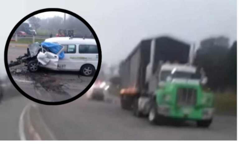 Conductor pierde la vida en accidente de tránsito en la vía Zipaquirá – Cajicá