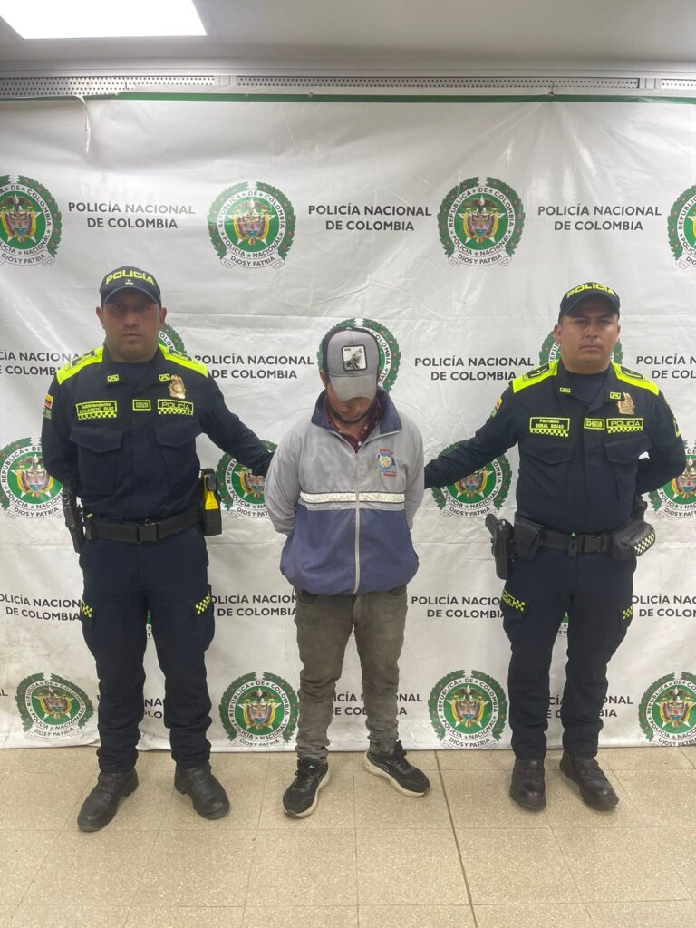 La Policía Nacional capturó en Chocontá al homicida de una mujer de 72 años; era uno de los más buscados en Boyacá.