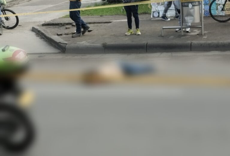 Peatón falleció en accidente de tránsito en Fontibón