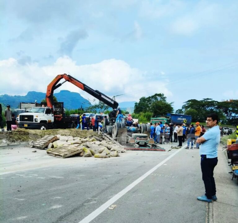 Fatal accidente en la vía Bogotá-La Vega