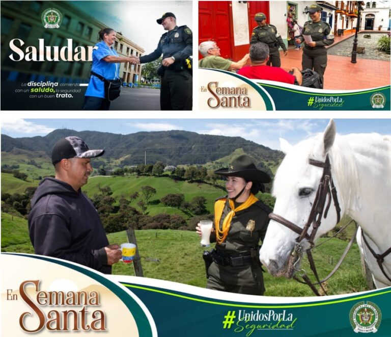 Cerca de 4.000 uniformados desplegados en Cundinamarca para garantizar una Semana Santa segura