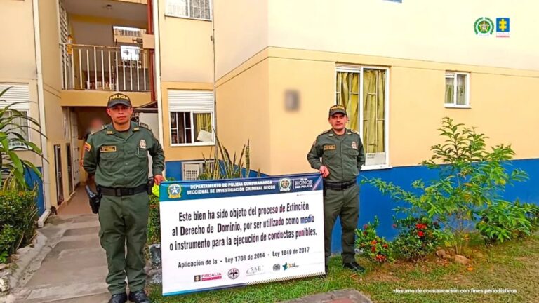 En Viotá (Cundinamarca) Fiscalía ocupa bienes que habrían sido utilizados para almacenar y comercializar estupefacientes