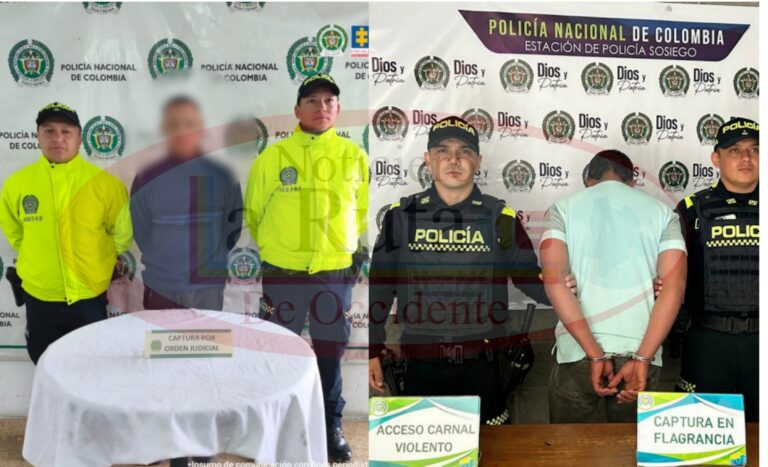Impactante: capturan a dos presuntos agresores sexuales en Madrid, Cundinamarca
