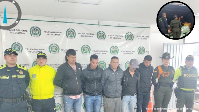 En Mosquera, capturan a cinco hombres con 3.000 pares de zapatos falsificados