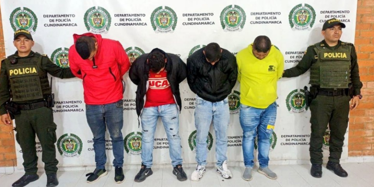 Desarticulada banda “Los Blazer” en Ubaté tras millonario hurto en zona rural