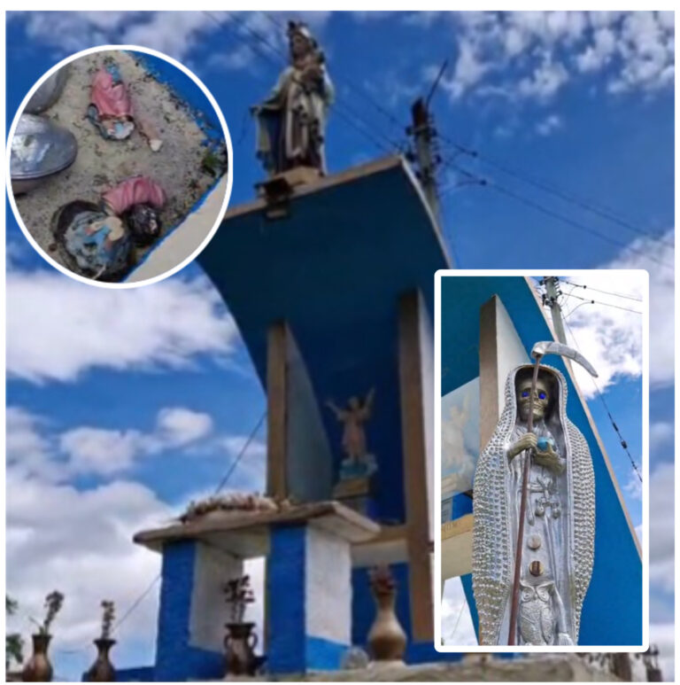 Rechazo ciudadano en La Vega por profanación de altar religioso en plena vía