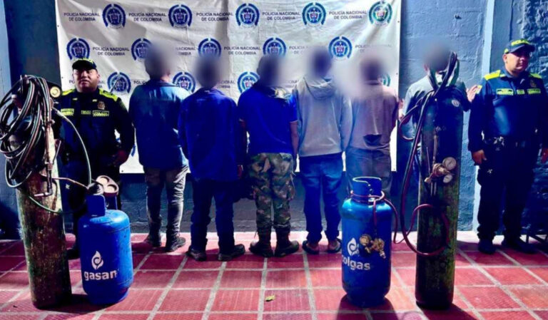 Capturan a seis personas por robo de tubería del propanoducto Puerto Salgar–Facatativá