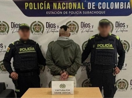Capturan en Subachoque a hombre requerido por abuso sexual de menor de edad