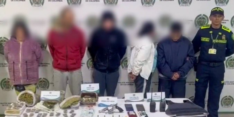 Caen cinco integrantes de la banda ‘Los Nike’ en Soacha: movían hasta 40 millones de pesos diarios con el microtráfico
