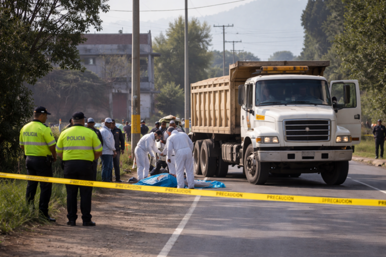 Conductor de volqueta murió tras ser baleado en vía de Madrid, Cundinamarca