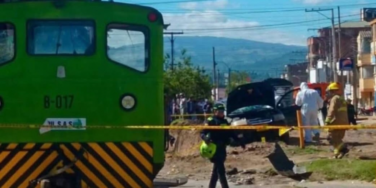 Un muerto y tres heridos dejó desenganche de vagones de un tren de carga en Duitama