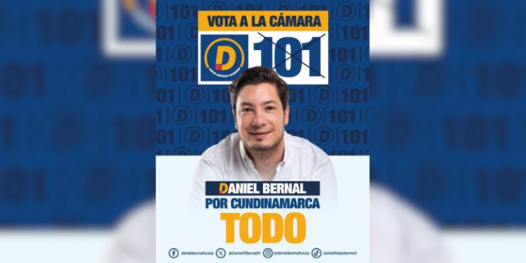 “Sin vías rurales no hay campo que resista”: Daniel Bernal, candidato a la Cámara, plantea una agenda para conectar veredas y producción en Cundinamarca