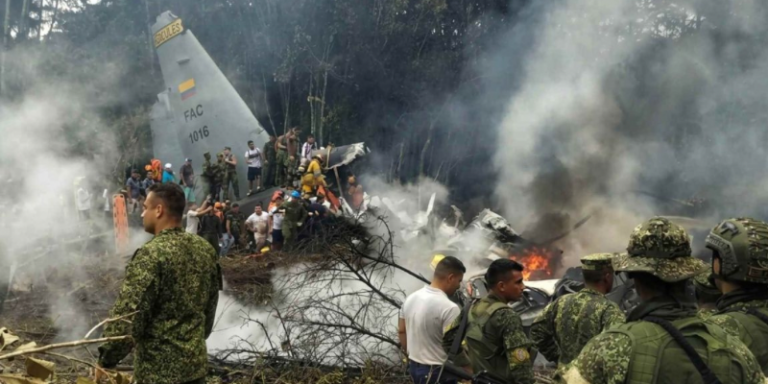 Accidente de avión militar en Putumayo: fallecidos ascienden a 66