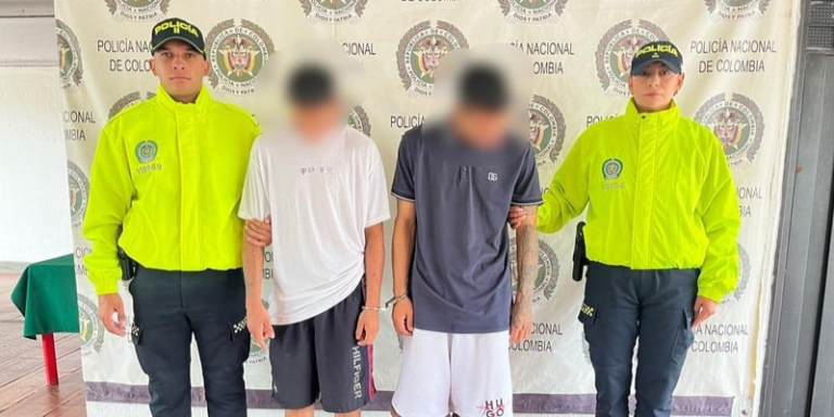 Capturan a dos hombres señalados de atacar a dos mujeres durante un hurto en Girardot