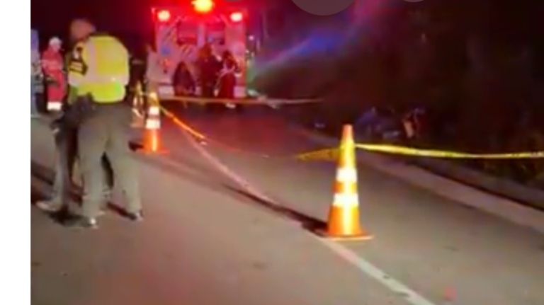 Ataque sicarial en la vía Fusagasugá–Silvania deja un hombre muerto