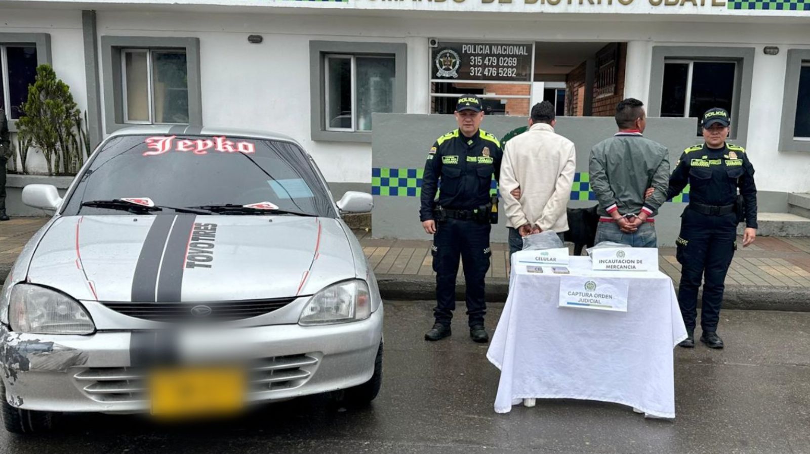 A prisión dos hombres señalados de homicidio durante hurto en Ubaté