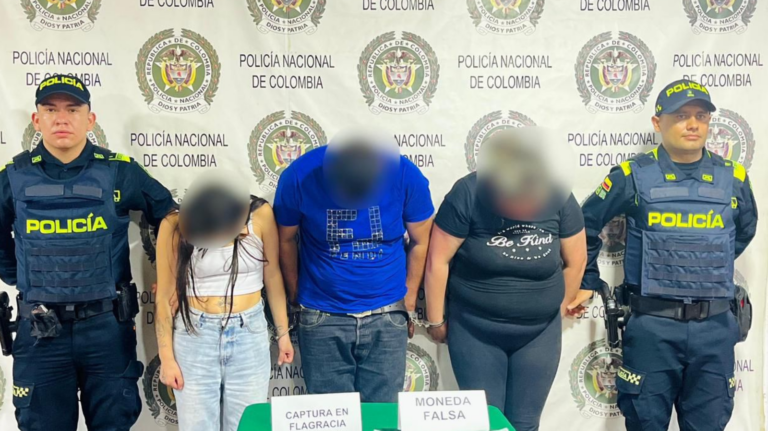Capturan a tres presuntos responsables de distribuir billetes falsos en Girardot