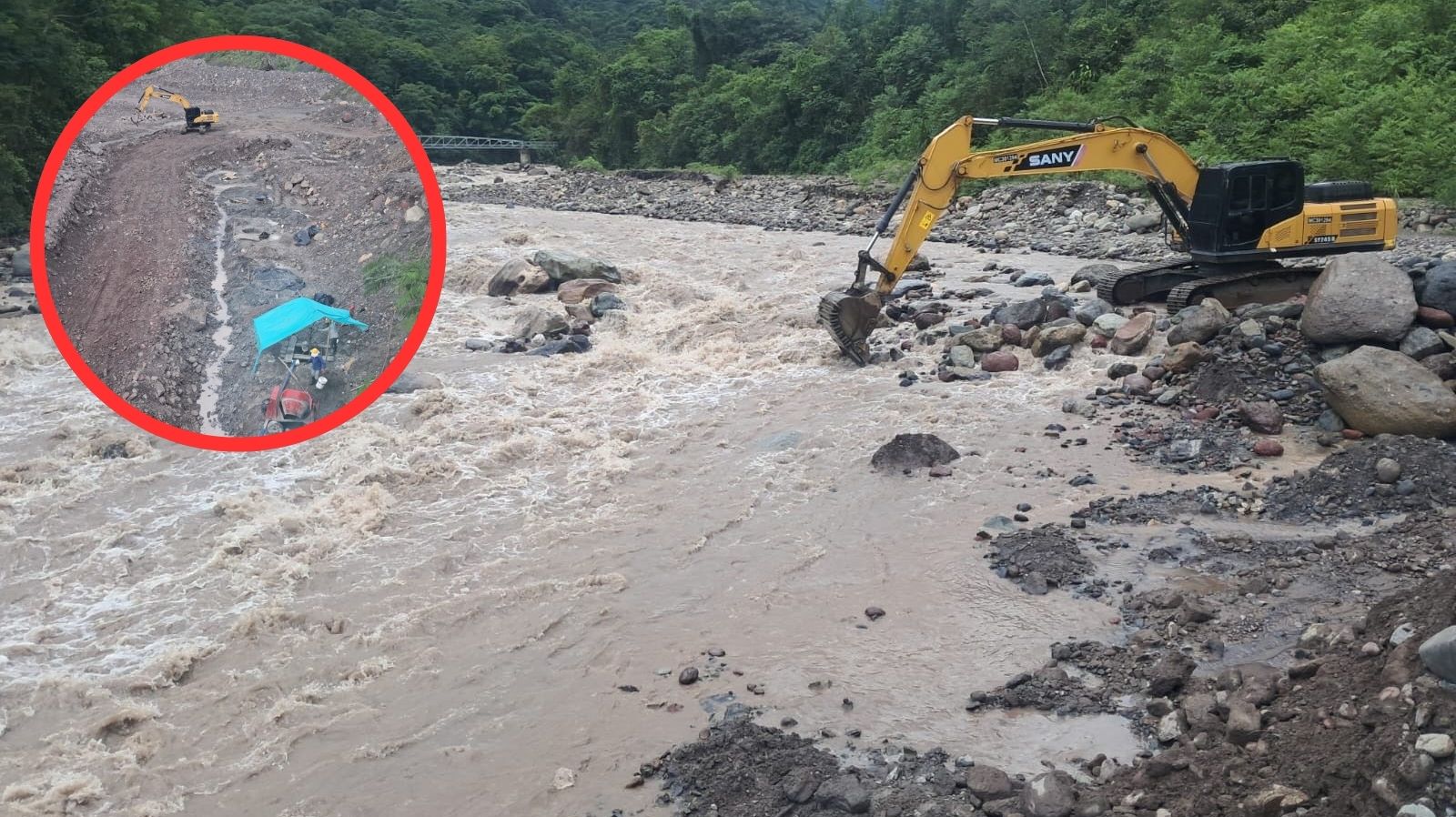 Lluvias generan emergencias viales y dejan veredas incomunicadas en Cundinamarca