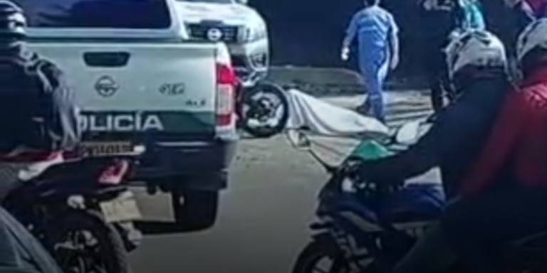 Motociclista murió tras chocar contra una retroexcavadora en la vía El Rosal – Facatativá