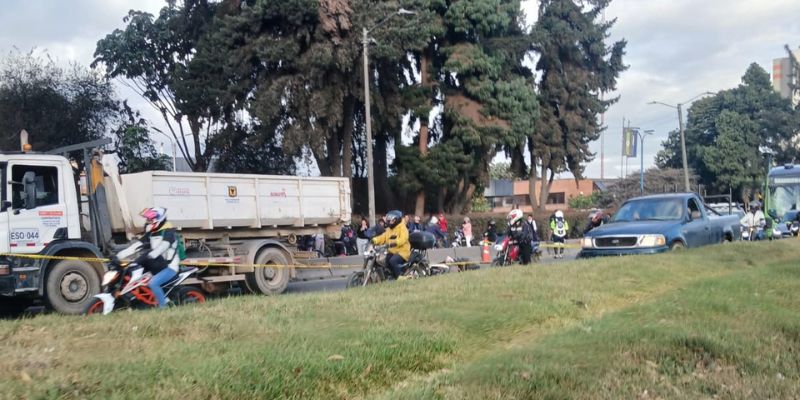 Siniestro vial con fatalidad generó gran congestión en la Calle 13