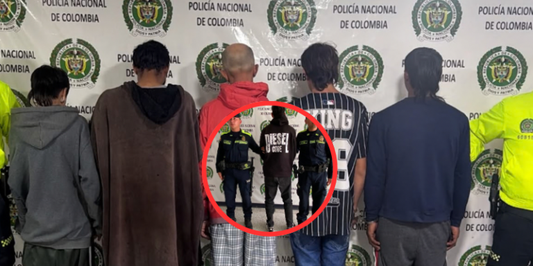 Seis capturados por tráfico de drogas en Une (Cundinamarca): operaban en el parque principal y la plaza